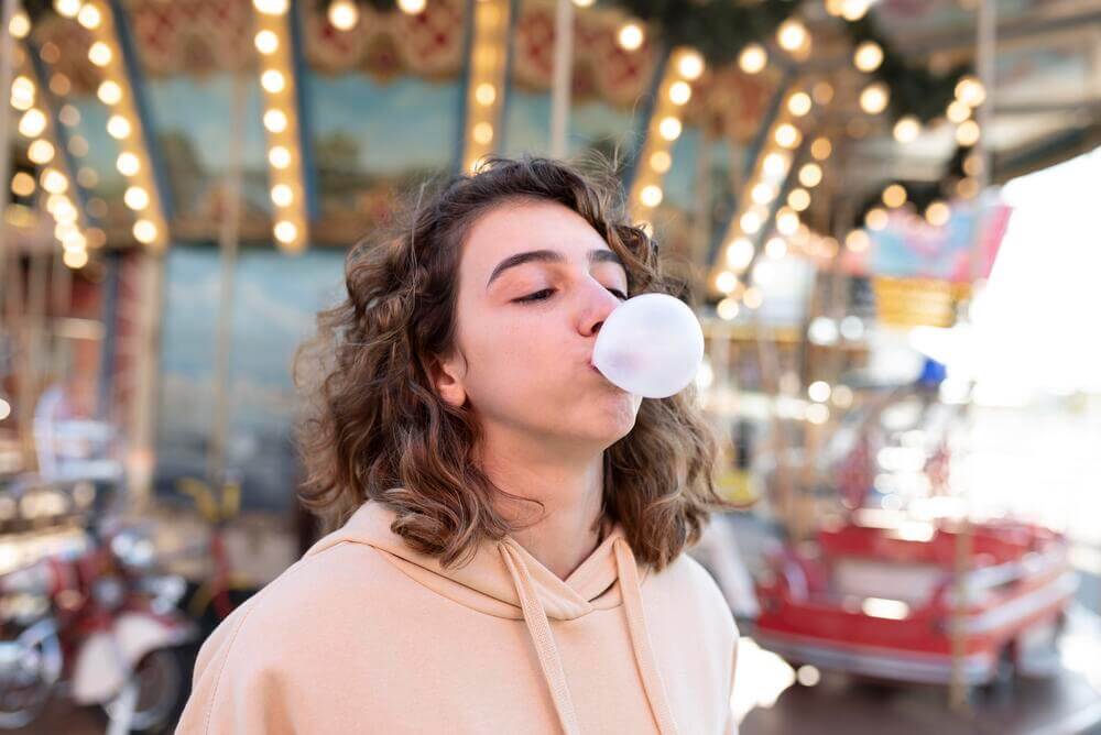 Chew some chewing gum